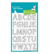 Lawn Fawn Quinn's Capital Uppercase ABCs stamp set